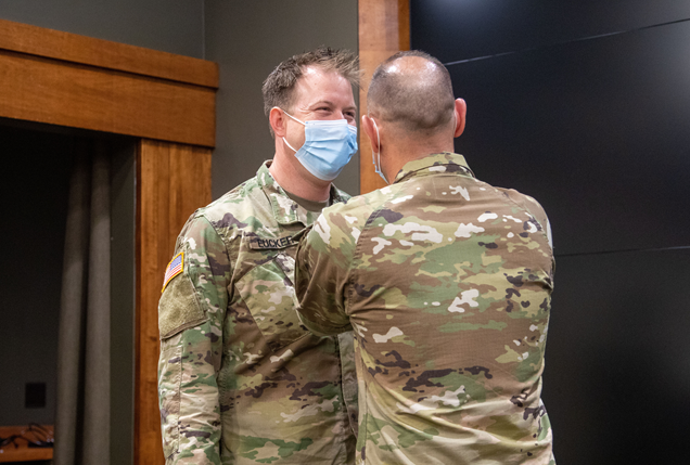 National Guard sergeant from Sherman retires after 21 years